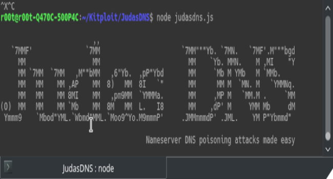 >JudasDNS：域名服务器DNS投毒测试工具-网络安全-黑吧安全网