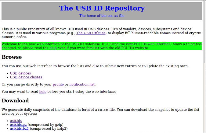 Recognize more devices on Linux with this USB ID Repository | Opensource.com